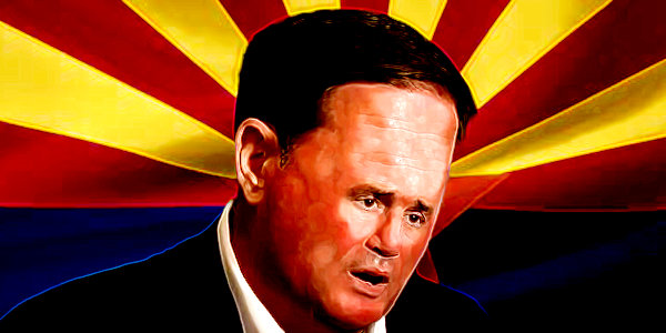 Arizona’s giant forehead tells donors he won’t run for Senate…