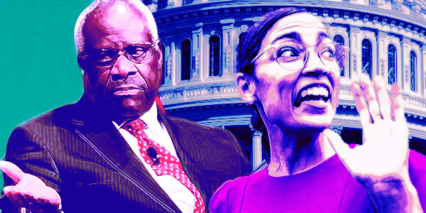 Occasional Cortex calls on Congress to impeach Justice Thomas for allegedly failing to “disclose income from right-wing organizations, recuse himself from matters involving his wife, and his vote to block the Jan 6th commission from key information”…